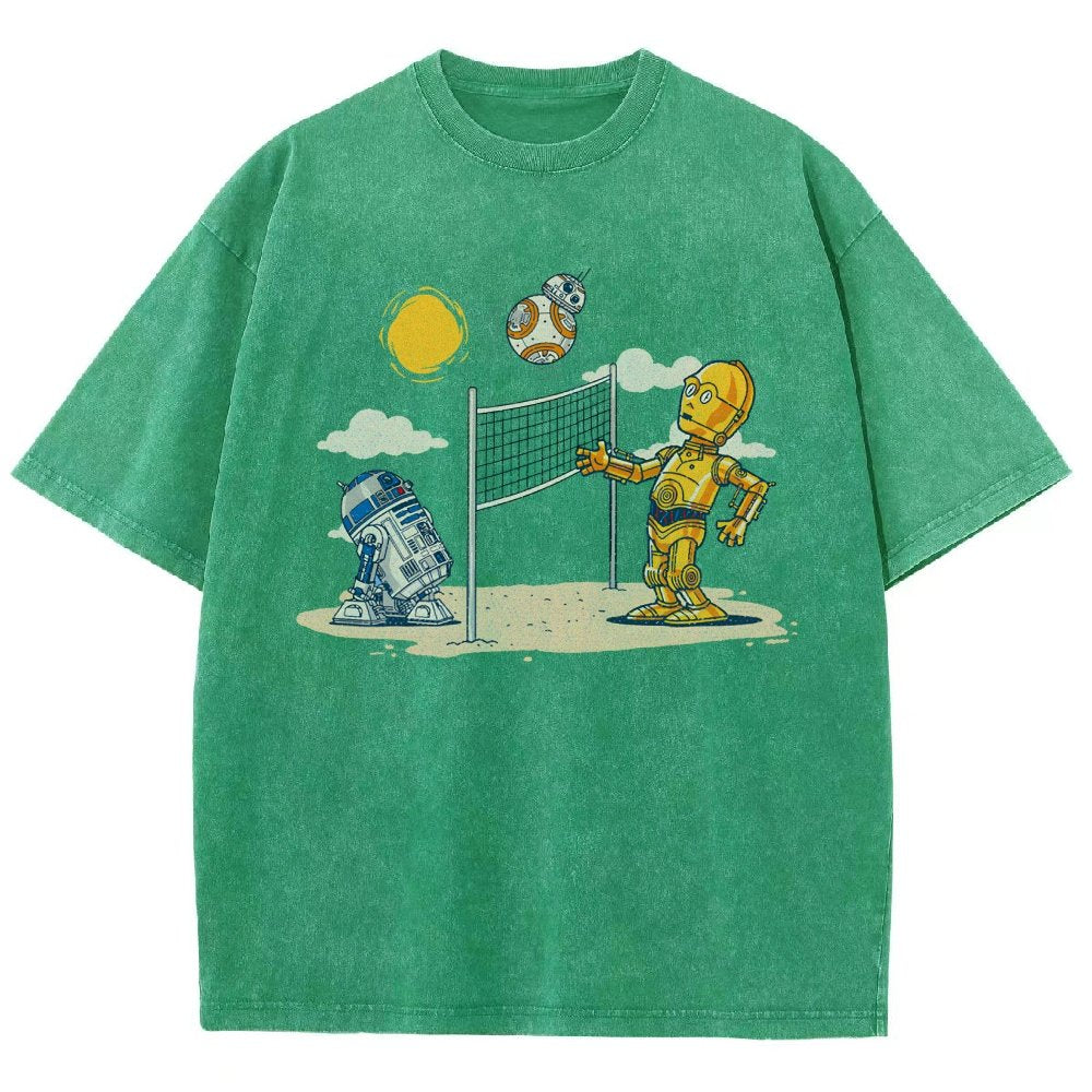A New Serve Vintage Distressed T-shirt