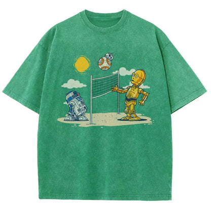A New Serve Vintage Distressed T-shirt