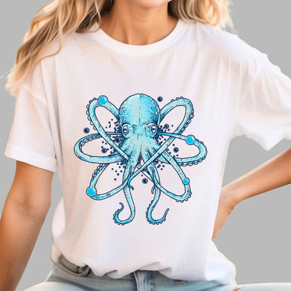 Atomic Octopus Geek T-Shirt