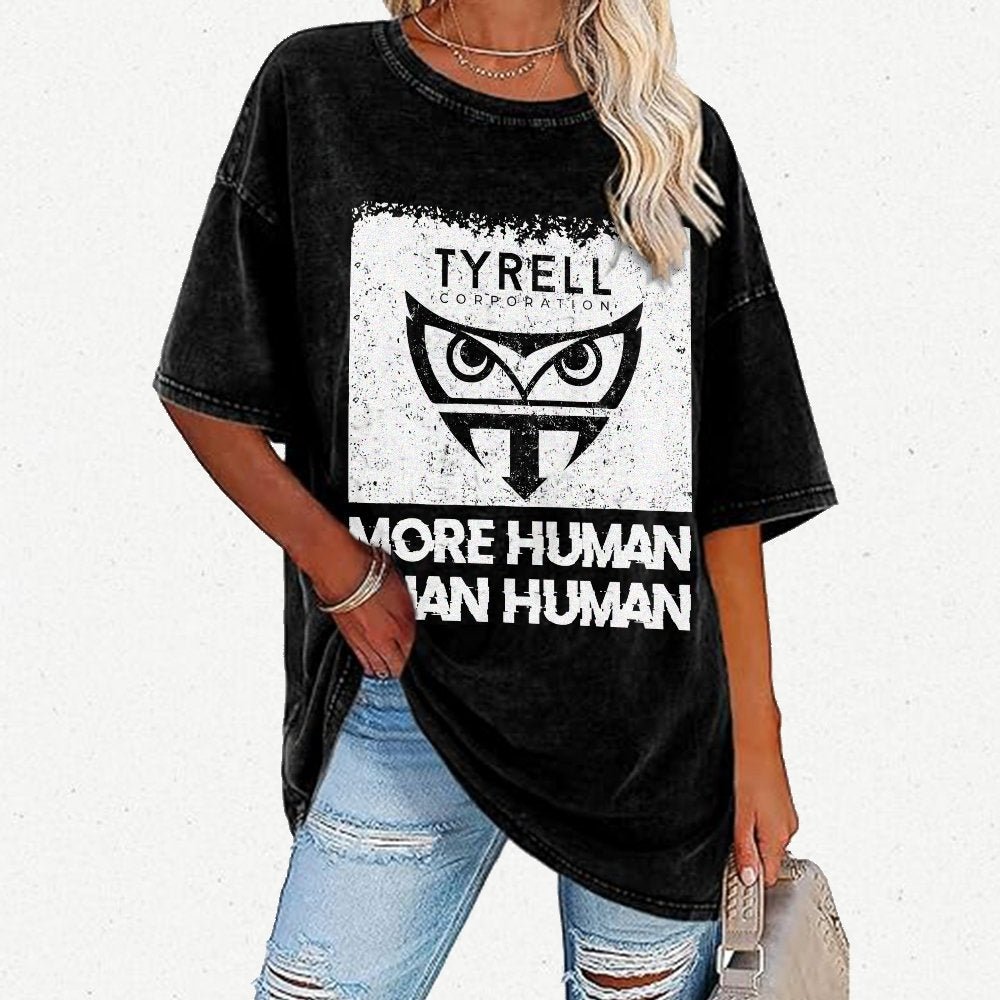More Human Than Human Vintage Distressed T-shirt
