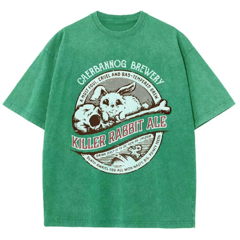 Killer Rabbit Ale Vintage Distressed T-shirt