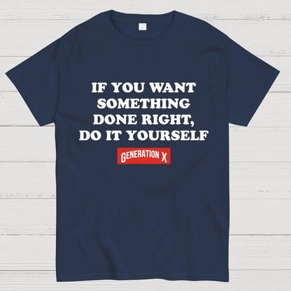 Do It Yourself Light Generation X Geeky T-Shirt