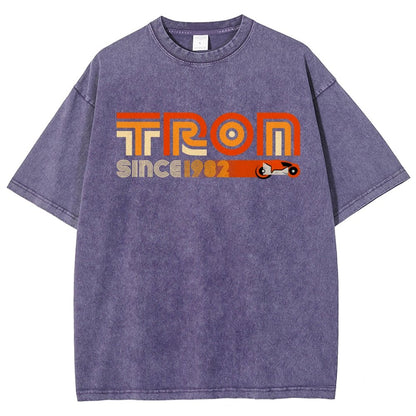 Retro Neon 1982 Vintage Distressed T-shirt