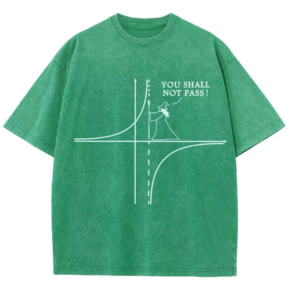 You Shall Not Pass Vintage Distressed T-shirt