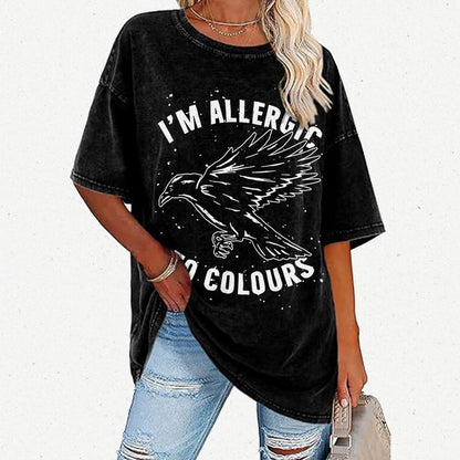 Im Allergic To Colours Vintage Distressed T-shirt