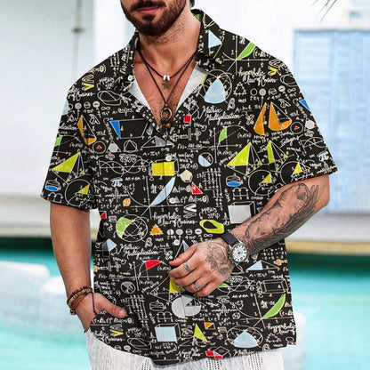 Mathematical formulas and functions Geek Hawaiian Shirt
