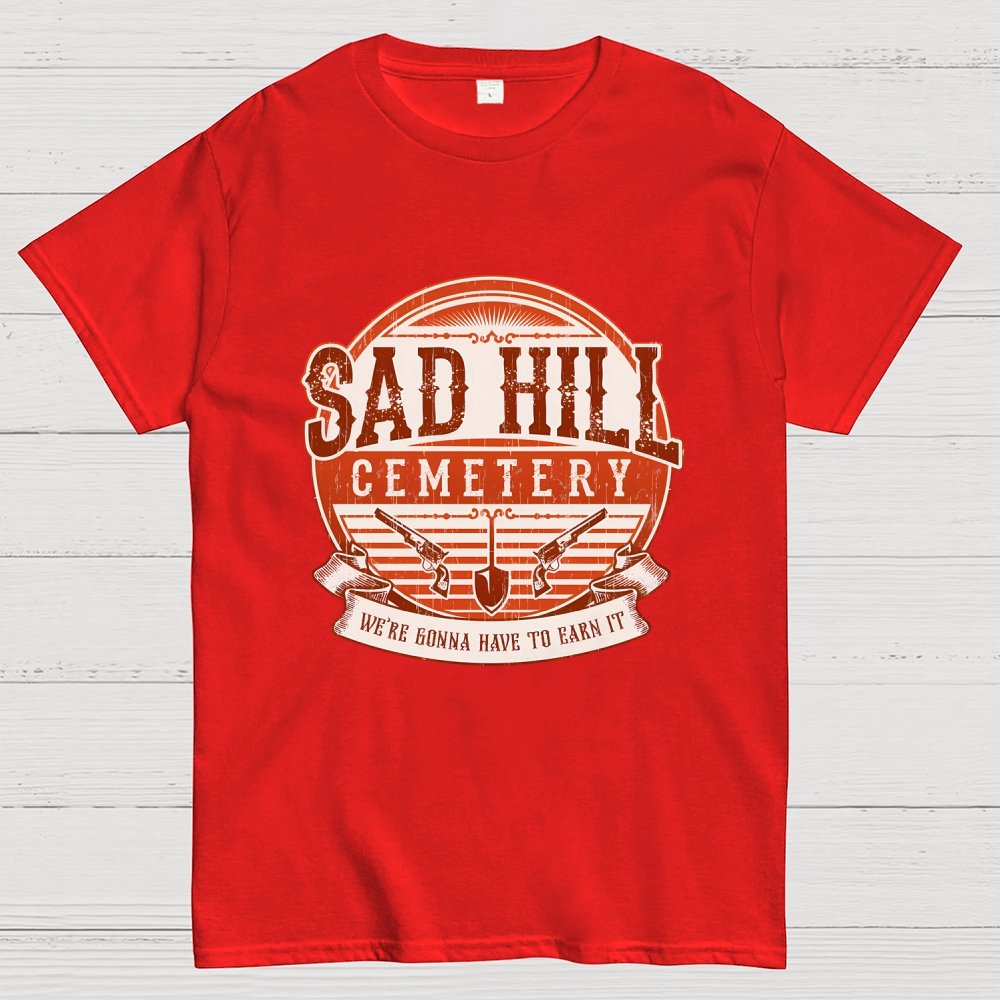 Somber Hill Cemetery Geek T-Shirt