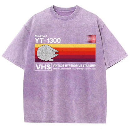 Vintage Hyperdrive Starship Vintage Distressed T-shirt