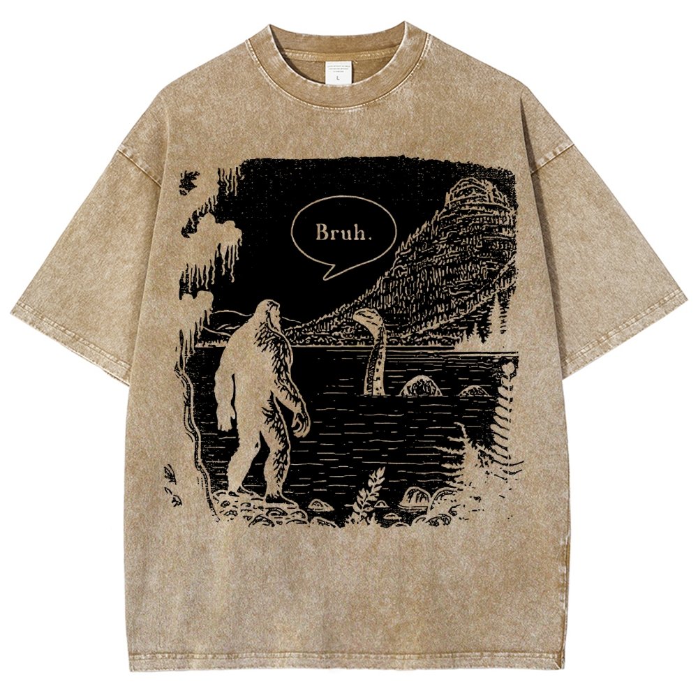 Bruh Vintage Distressed T-shirt