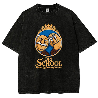 Old School Vintage Distressed T-shirt