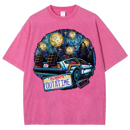 Always Outatime Vintage Distressed T-shirt