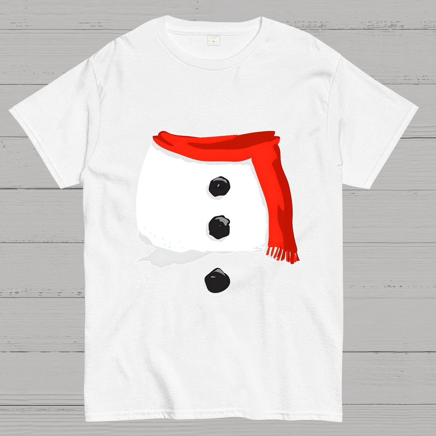 Snowman Christmas Geek T-Shirt
