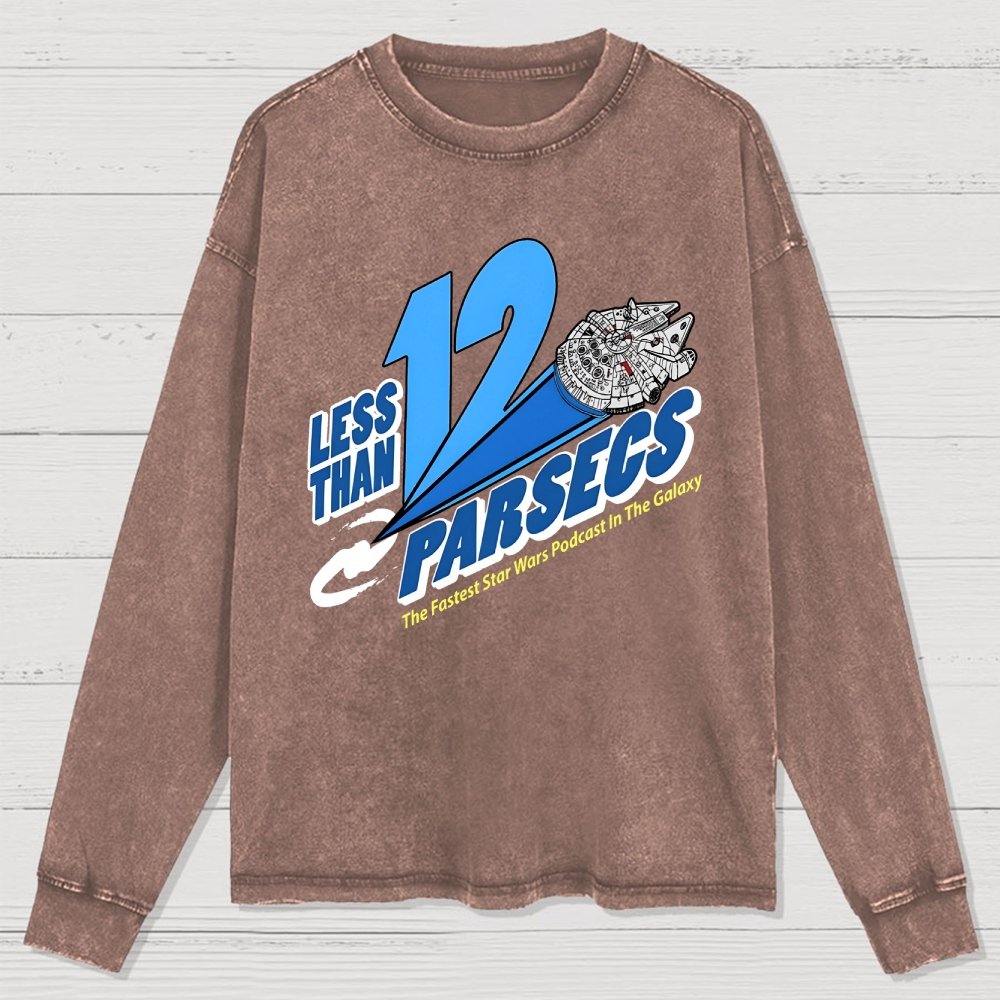 Less Than 12 Units Washed Long Sleeve Tee