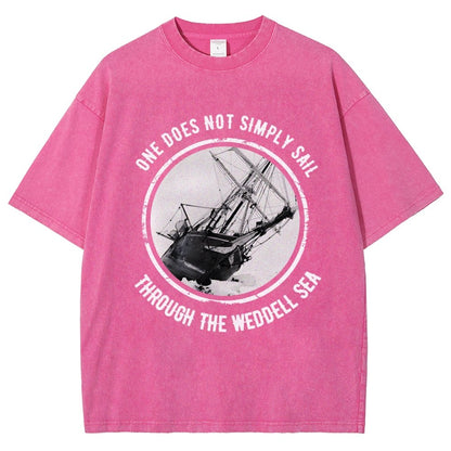 Shackleton Endurance Weddell Sea Vintage Distressed T-shirt