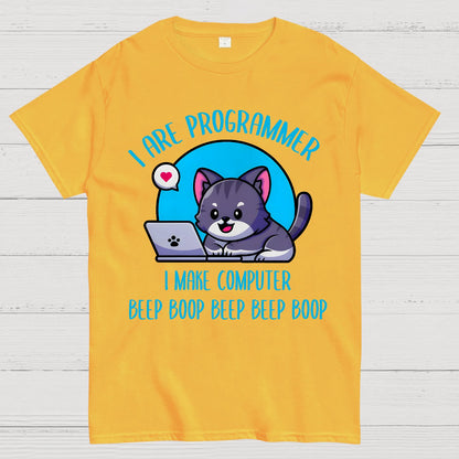 I Are Programmer I Make Computer Beep Geek T-Shirt