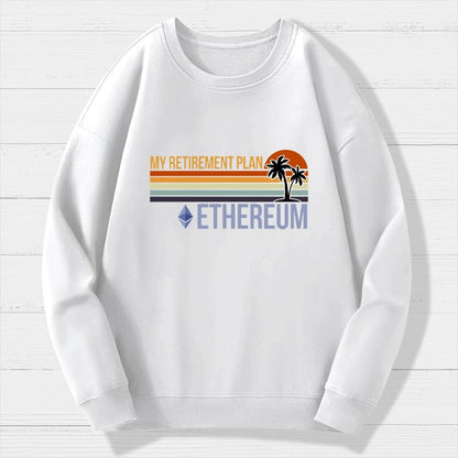 ETH Retirement Plan Geek Cotton Sweatshirt