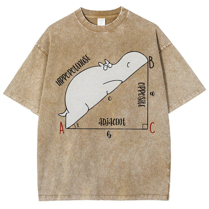 Interesting Math Teacher Math Lover Math Geek Vintage Distressed T-shirt