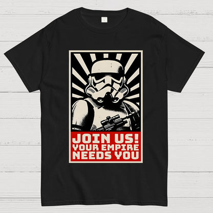 Join Us Your Realm Needs You Geek T-Shirt