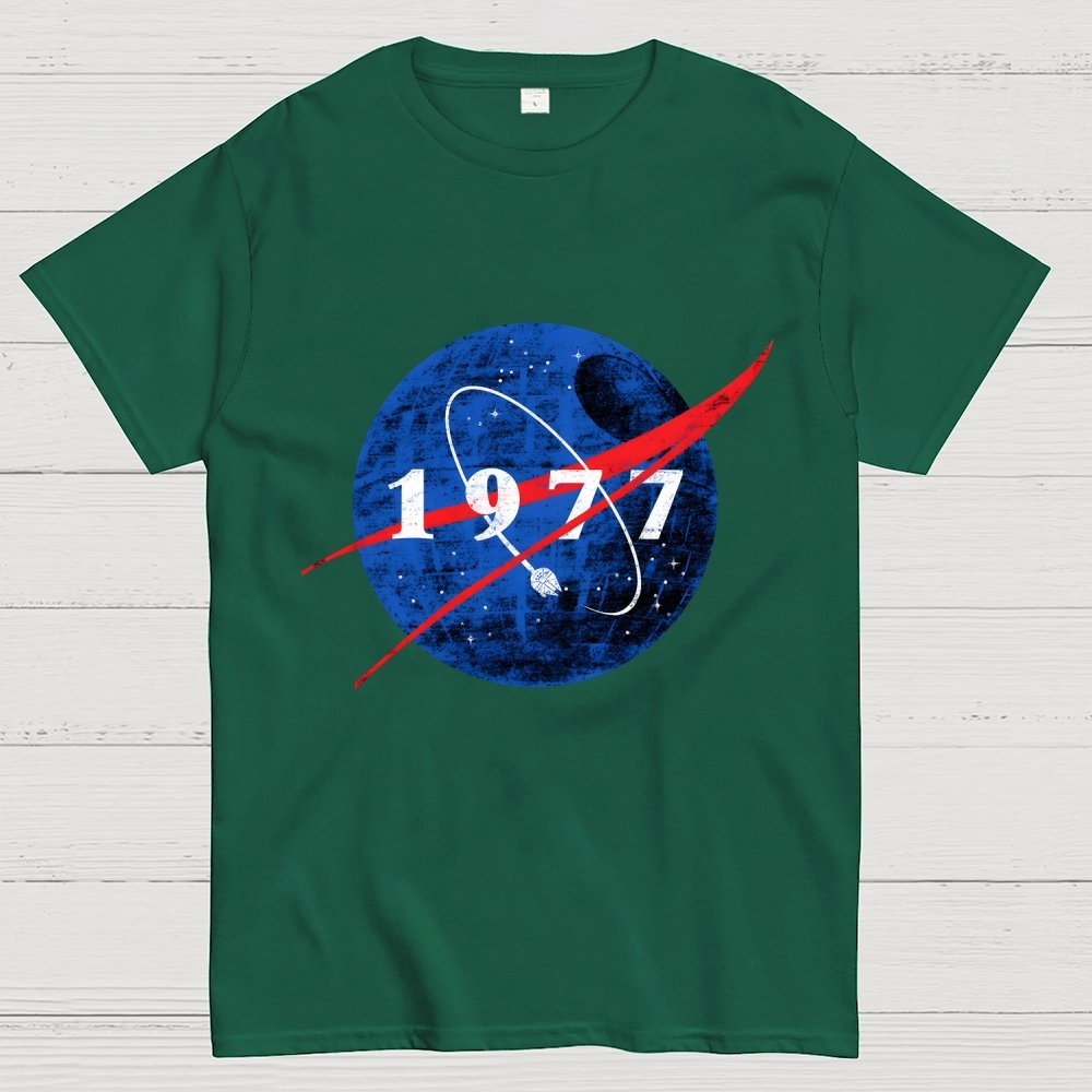 Space Force Origins 1977 Geek T-Shirt