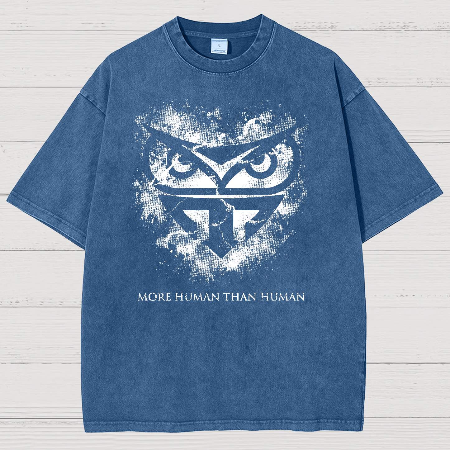 More Human Than Human Essential Vintage Distressed T-shirt