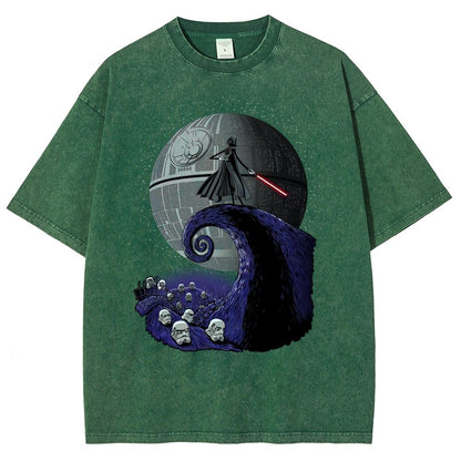 The Nightmare Before Realm Vintage Distressed T-shirt