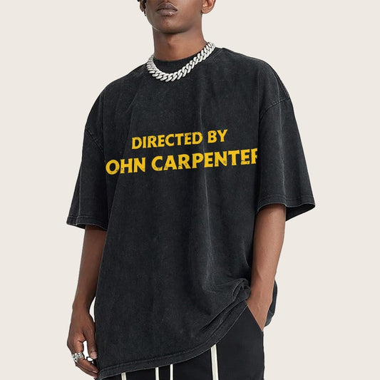 Directed by John Carpenter Vintage Distressed T-shirt