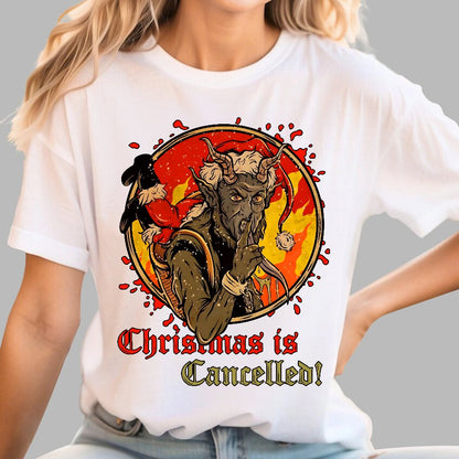 Christmas Is Cancelled Geek T-Shirt