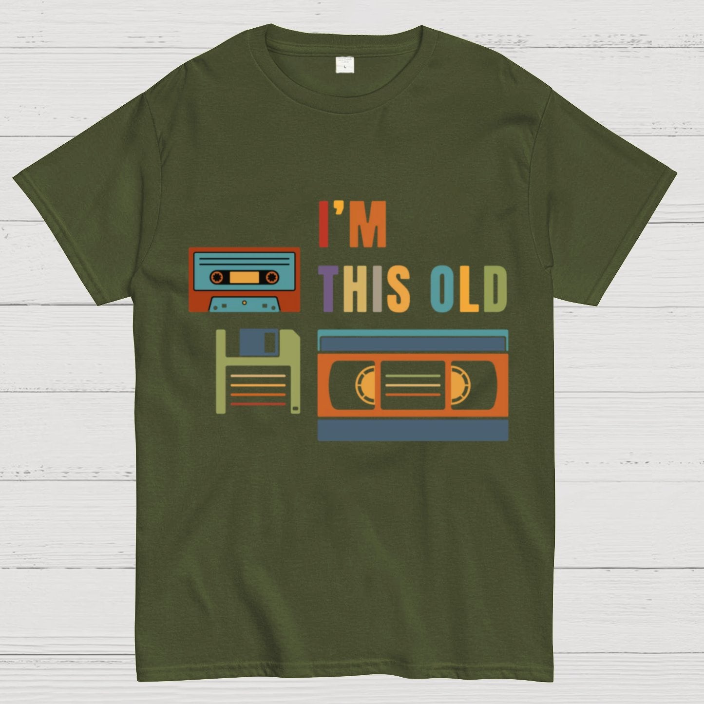 Im This Old Vintage Nerd T-Shirt