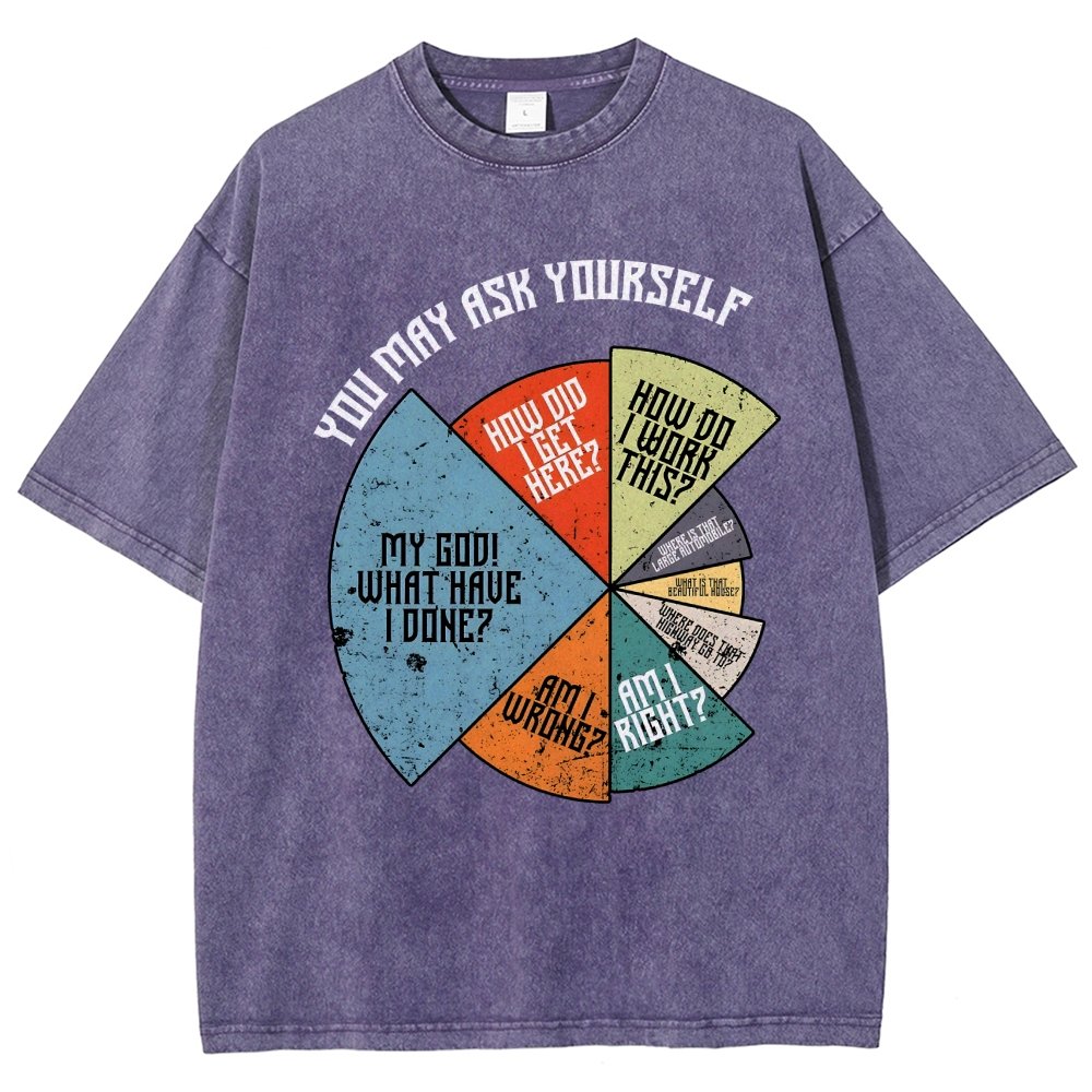 You Should Ask Yourself Vintage Distressed T-shirt