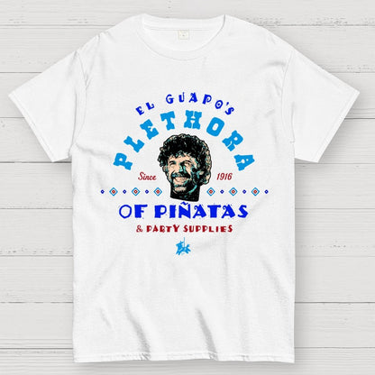 A Character's Plethora of Pinatas & Party Supplies Geek T-Shirt