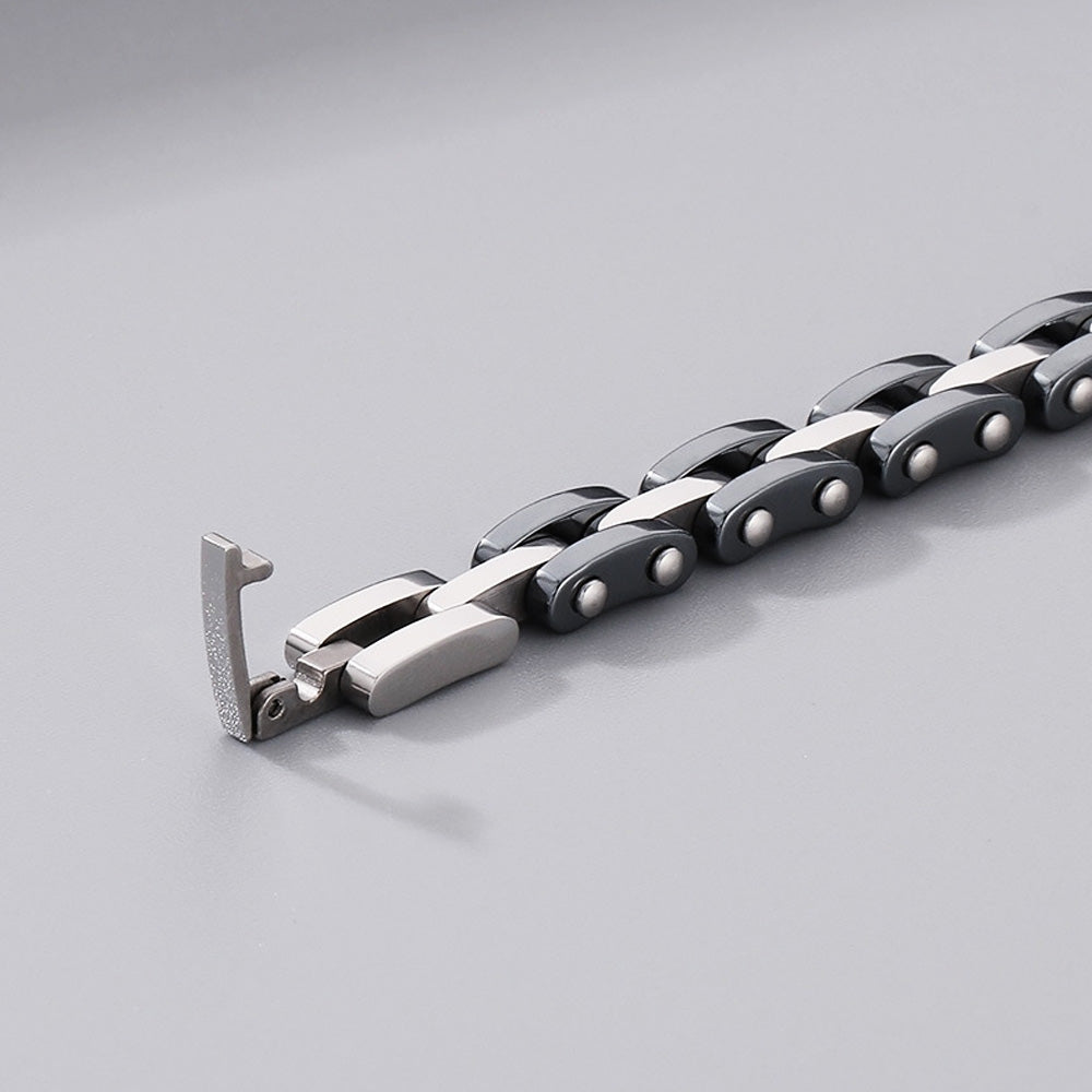 Stainless Steel Anchor-Icon Bracelet | Where the Heart Leads, There Is Harbor