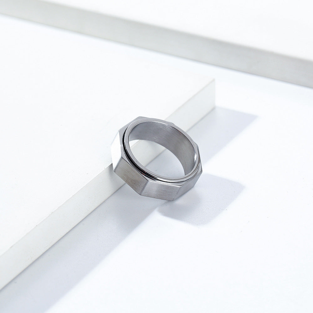 Stainless Steel Hex Nut Shaped Ring