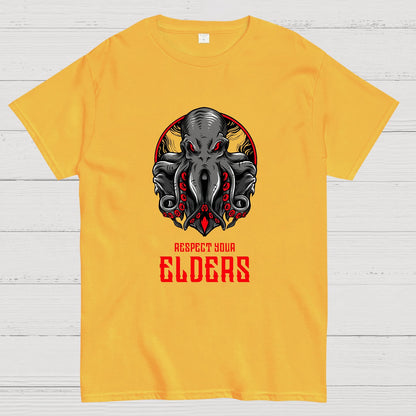 Respect Your Elders Mysterious Gangster Geek T-Shirt