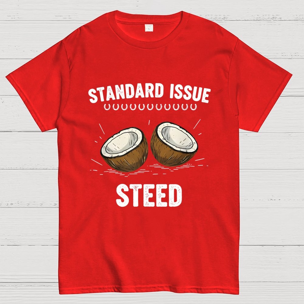 The Coconut Horse Standard Issue Steed Art Print Geek T-Shirt