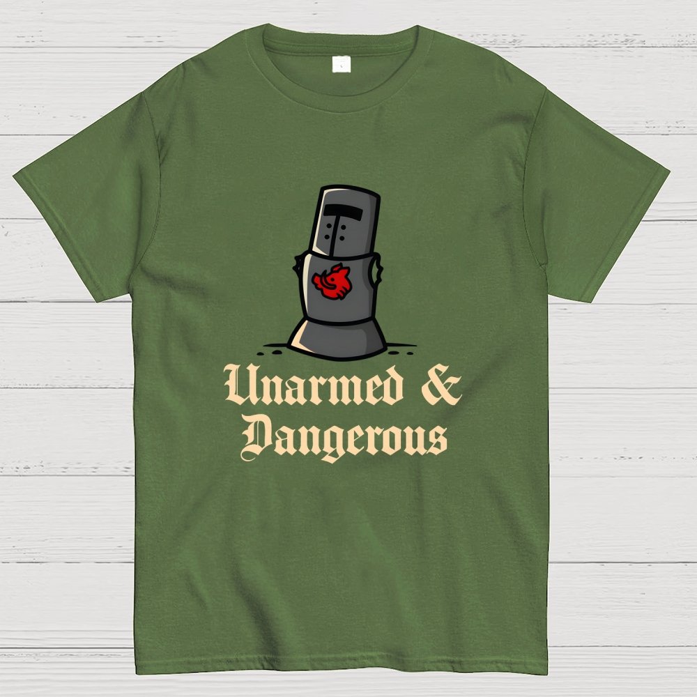 Unarmed And Dangerous Geek T-Shirt