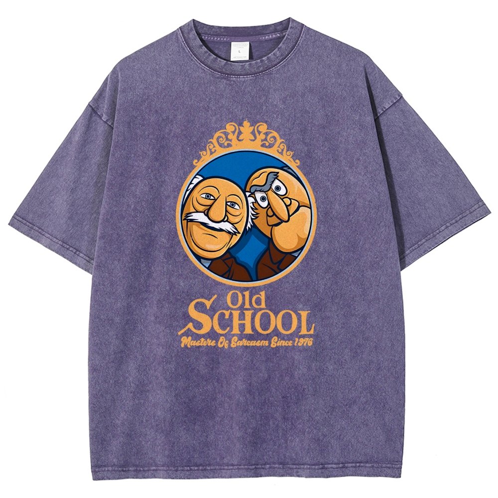 Old School Vintage Distressed T-shirt