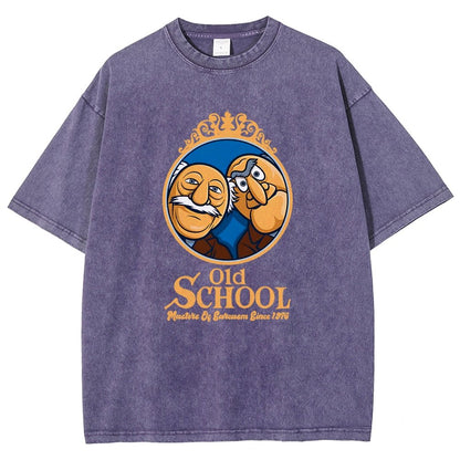 Old School Vintage Distressed T-shirt