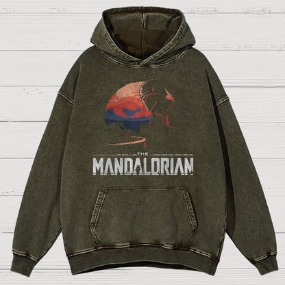 Bounty Hunter Vintage Distressed Hoodie