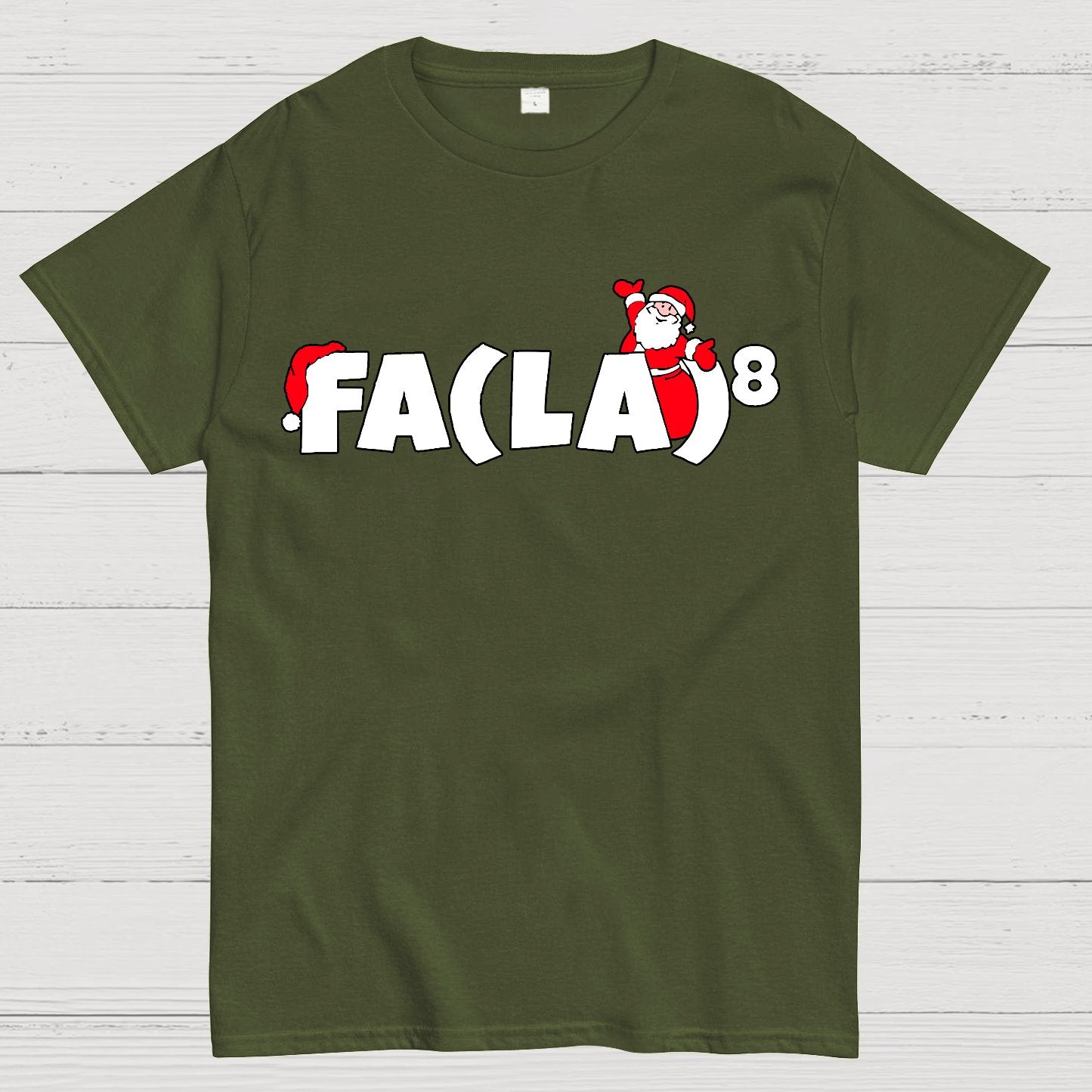 FA(LA)8 Fun Christmas Geek T-Shirt