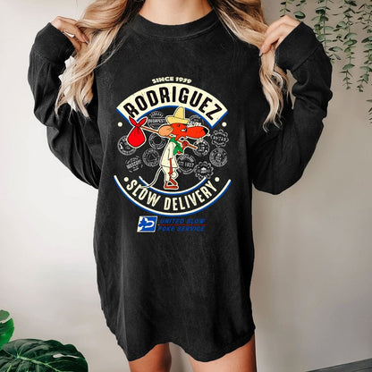 Slowpoke Delivery Service Washed Long Sleeve Tee