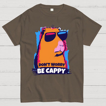 Be Cappy Don't Worry Geek T-Shirt