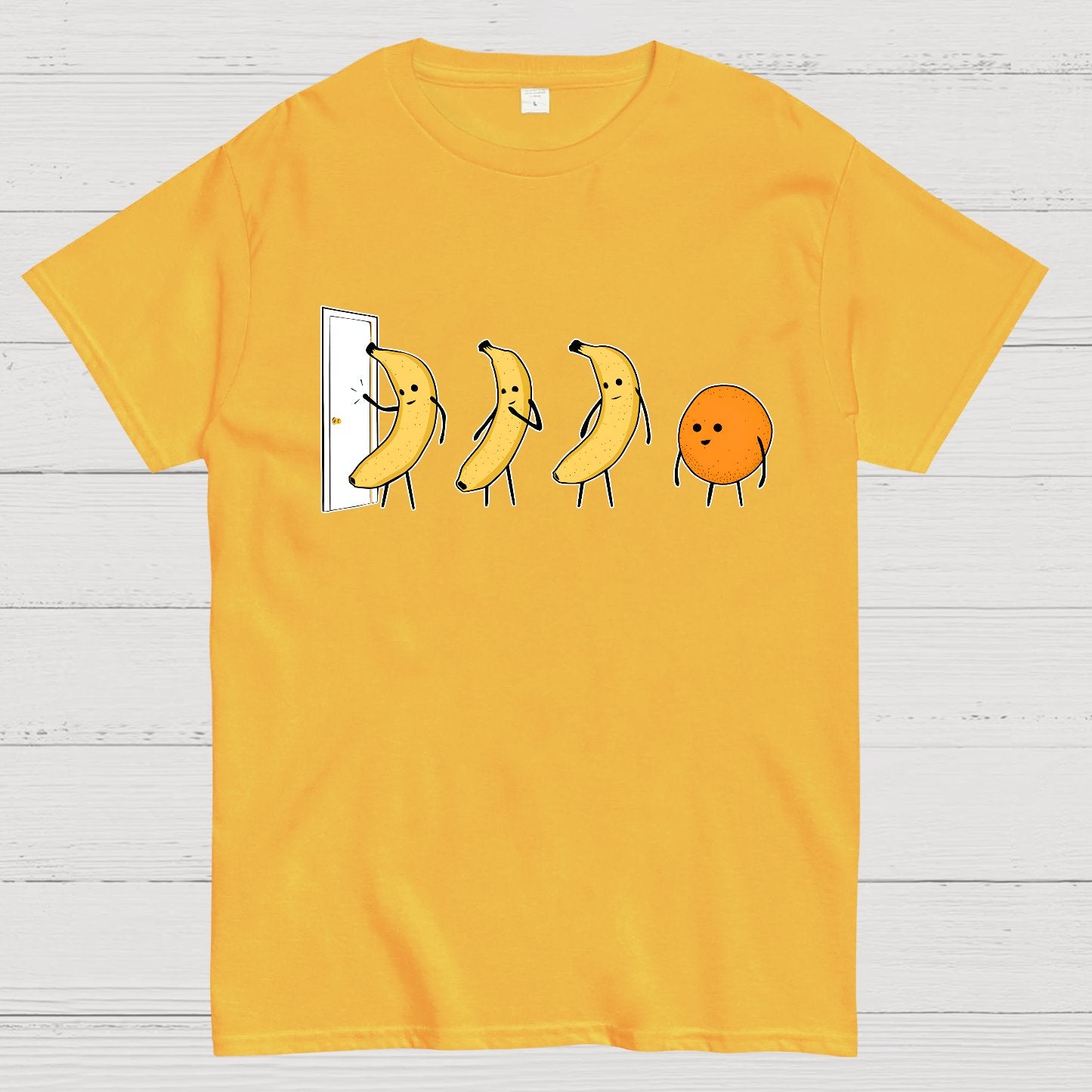 Knock, Knock Banana Orange Geek T-Shirt