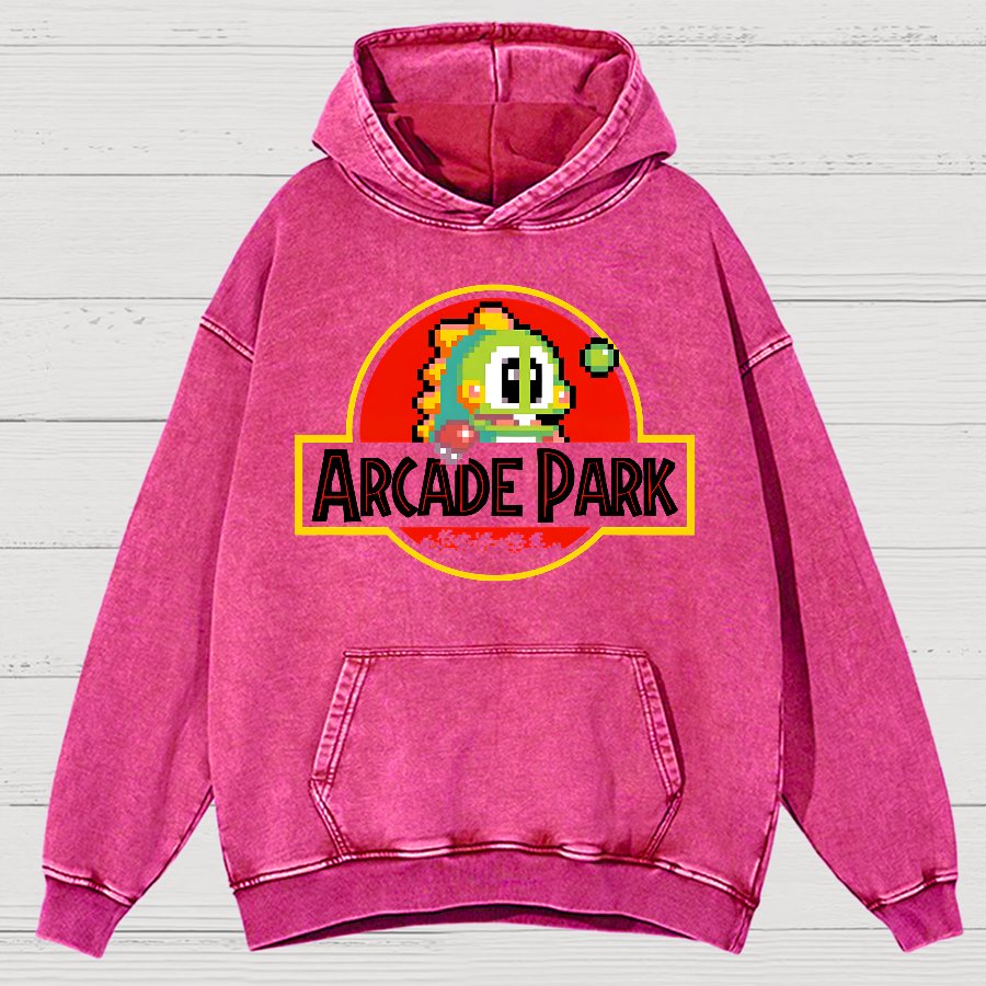 Arcade Park Vintage Distressed Hoodie