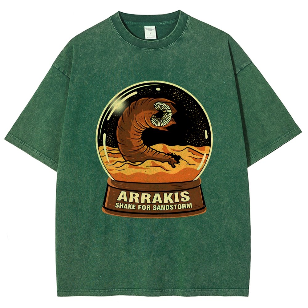 Spice Globe Souvenir Vintage Distressed T-shirt