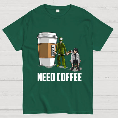 Need Coffee Nerdy T-Shirt