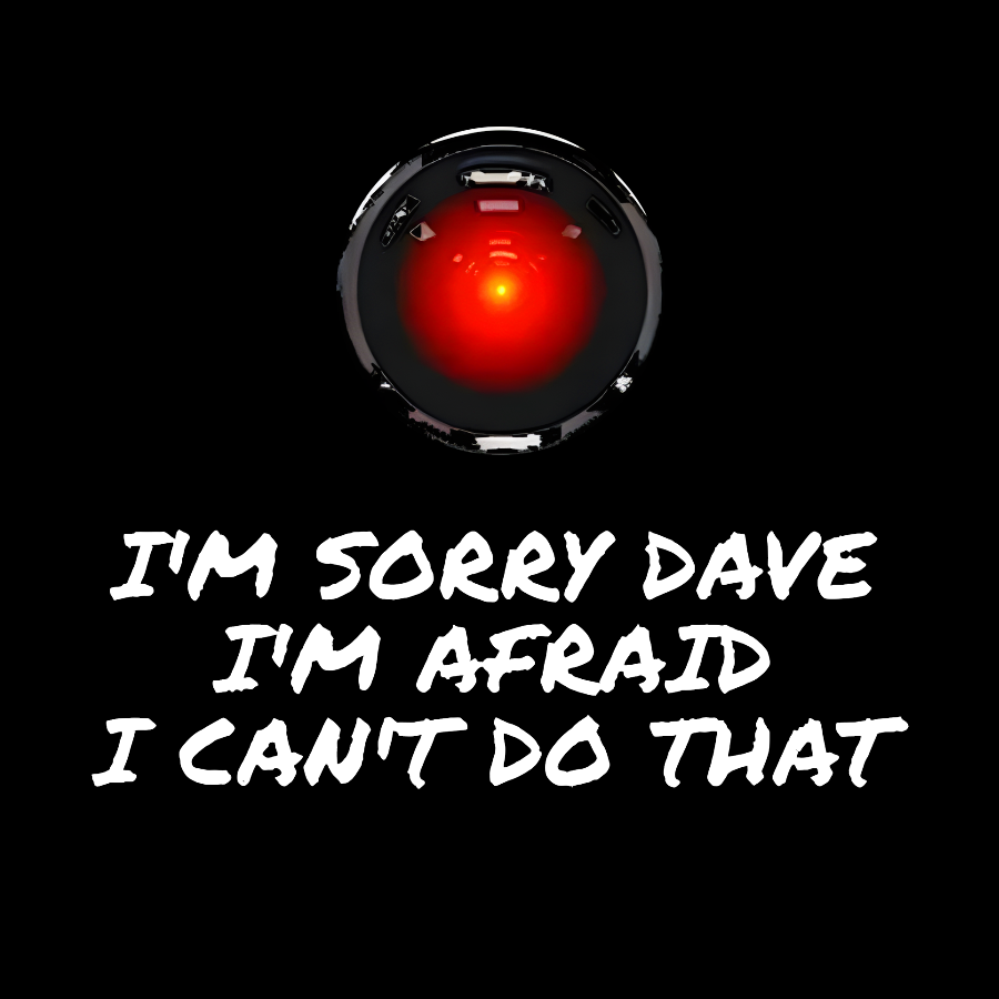 I'm Sorry Dave Geek T-Shirt
