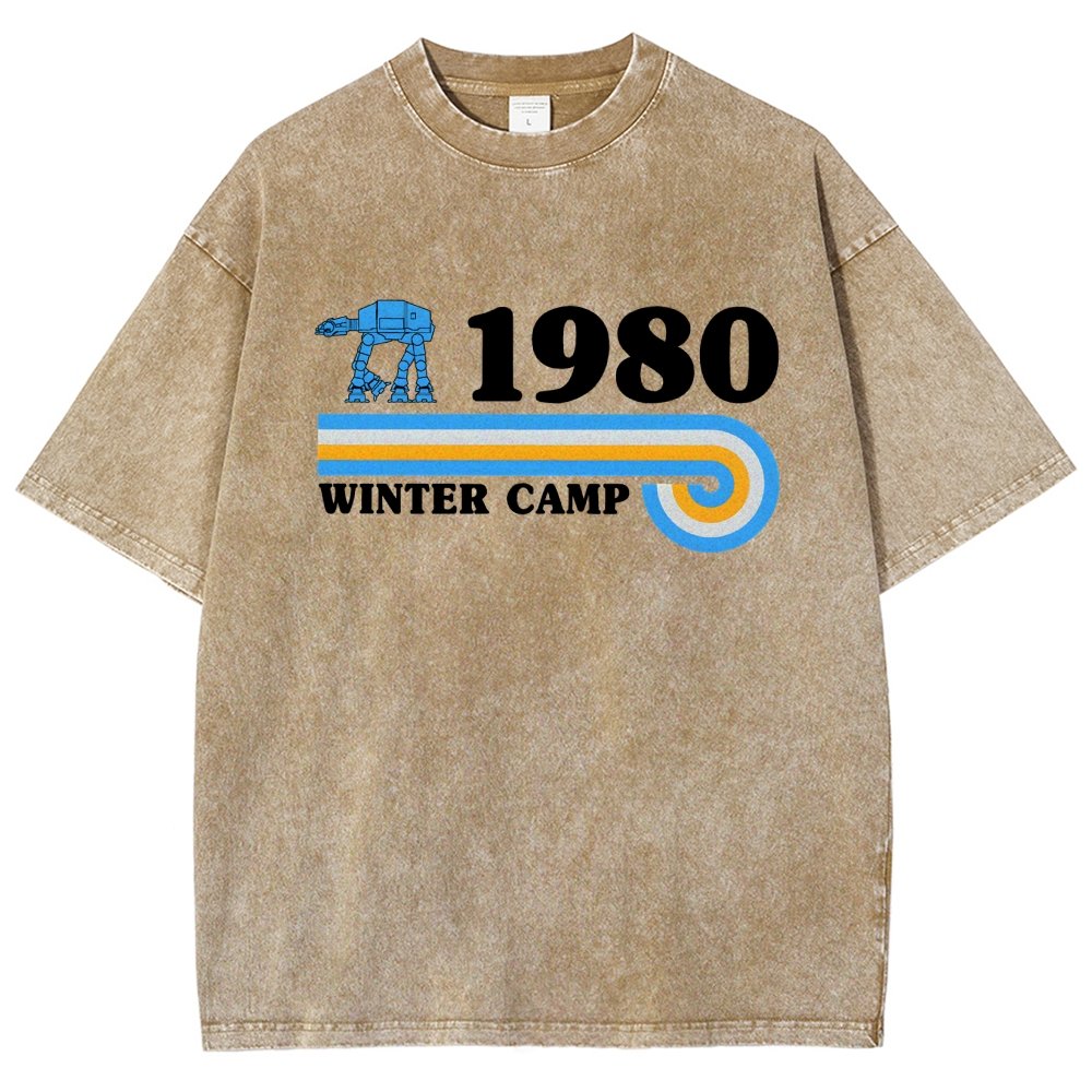 Winter Camp Vintage Distressed T-shirt