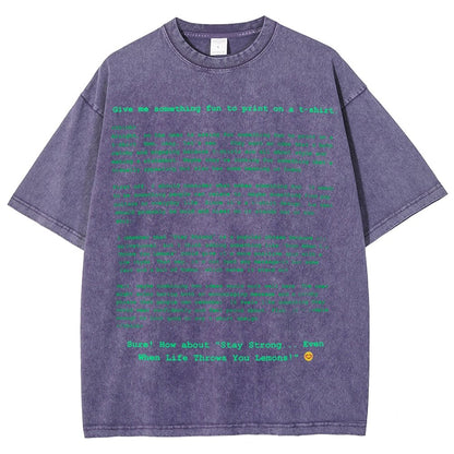 DeepSeek-R1 is Not Good at T-shirts Vintage Distressed T-shirt
