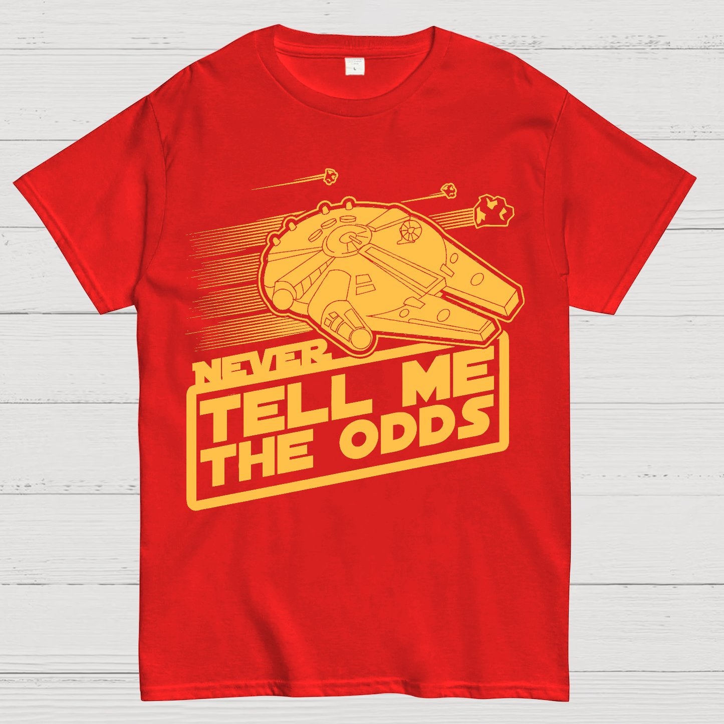 Never Tell Me The Odds Geek T-Shirt