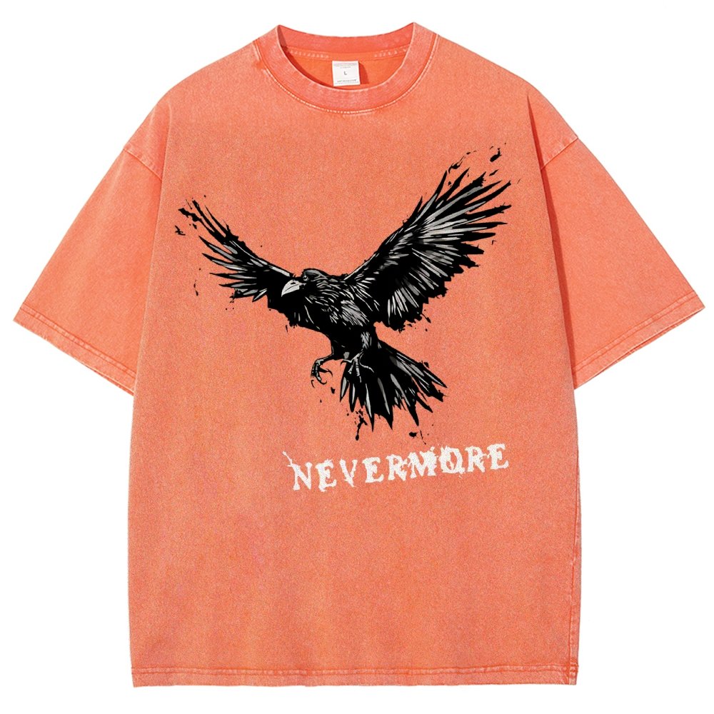 Nevermore Vintage Distressed T-shirt